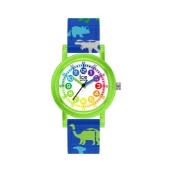 Montre ICE WATCH learning enfant analogique, bracelet nylon bleu