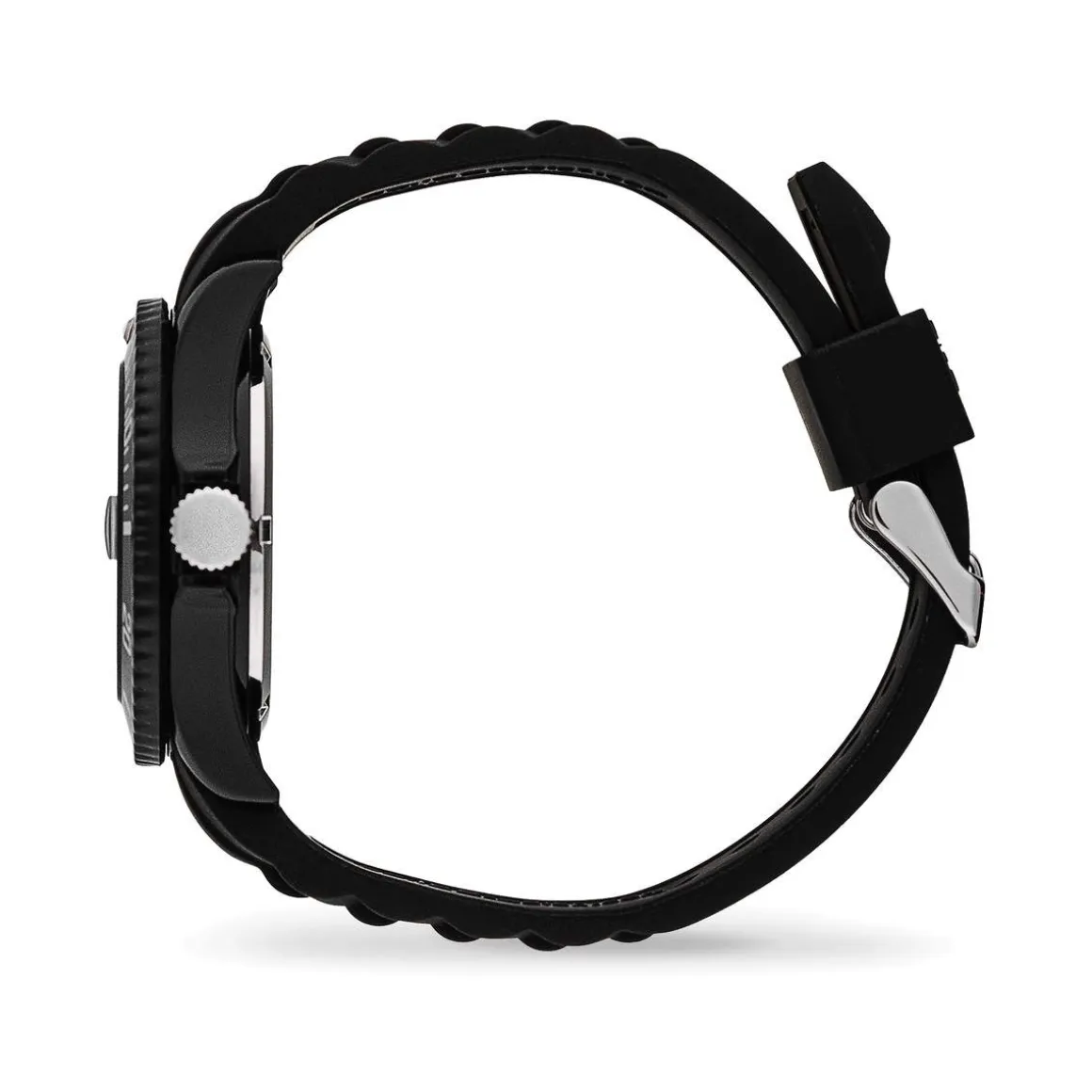 Montre Ice Watch mixte silicone noir
