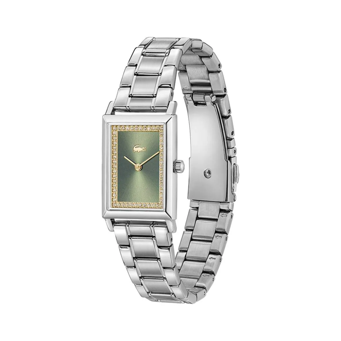 Montre LACOSTE catherine femme, bracelet acier