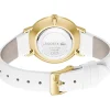 Montre LACOSTE crocorigin femme bracelet silicone blanc