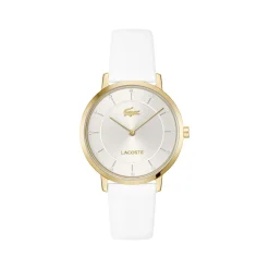 Montre LACOSTE crocorigin femme bracelet silicone blanc