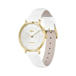 Montre LACOSTE crocorigin femme bracelet silicone blanc