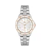 Montre LACOSTE femme bracelet acier inoxydable argent
