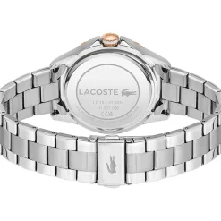 Montre LACOSTE femme bracelet acier inoxydable argent