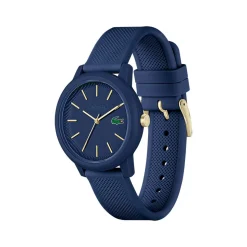 Montre Lacoste 12.12. femme résine bracelet silicone bleu
