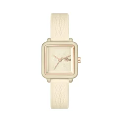 Montre LACOSTE 12.12 flow femme bracelet acier doré jaune