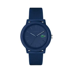 Montre Lacoste 12.12. homme résine bracelet silicone bleu