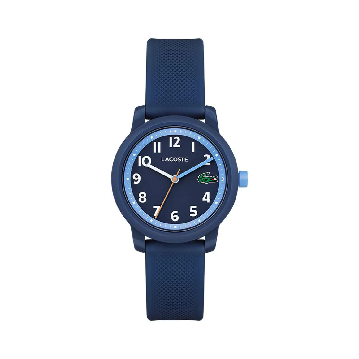 Montre LACOSTE 12.12 kids enfant résine bracelet silicone bleu