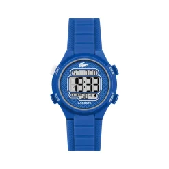 Montre LACOSTE lc33 enfant bracelet silicone bleu