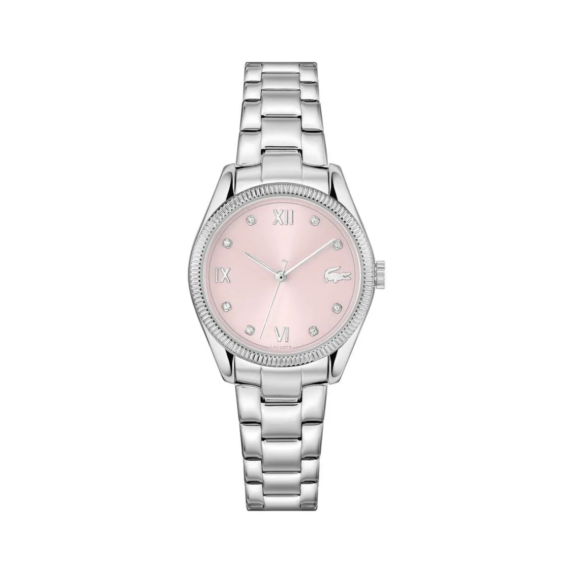 Montre LACOSTE lc33 femme vert cadran beige bracelet silicone