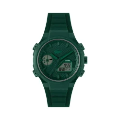 Montre LACOSTE lc33 homme bracelet silicone vert
