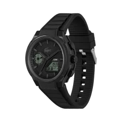 Montre LACOSTE lc33 homme bracelet silicone noir