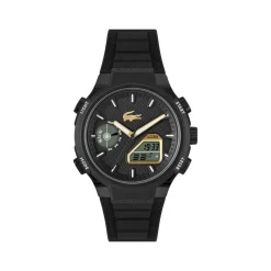 Montre LACOSTE lc33 homme bracelet silicone noir