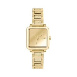 Montre LACOSTE.12.12 leap femme bracelet acier inoxydable doré jaune