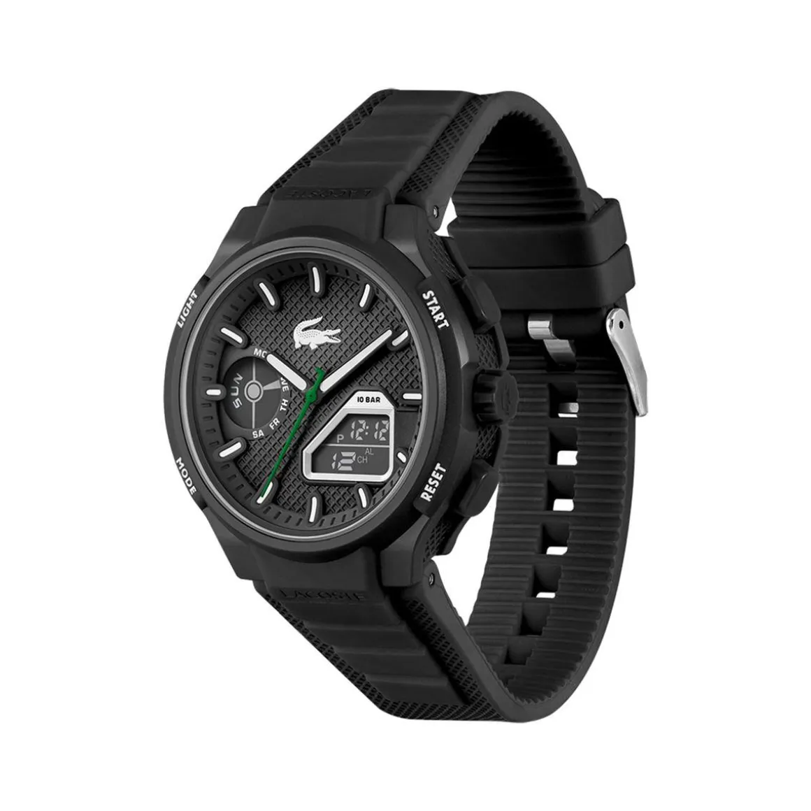 Montre LACOSTE l33-x homme bracelet silicone noir