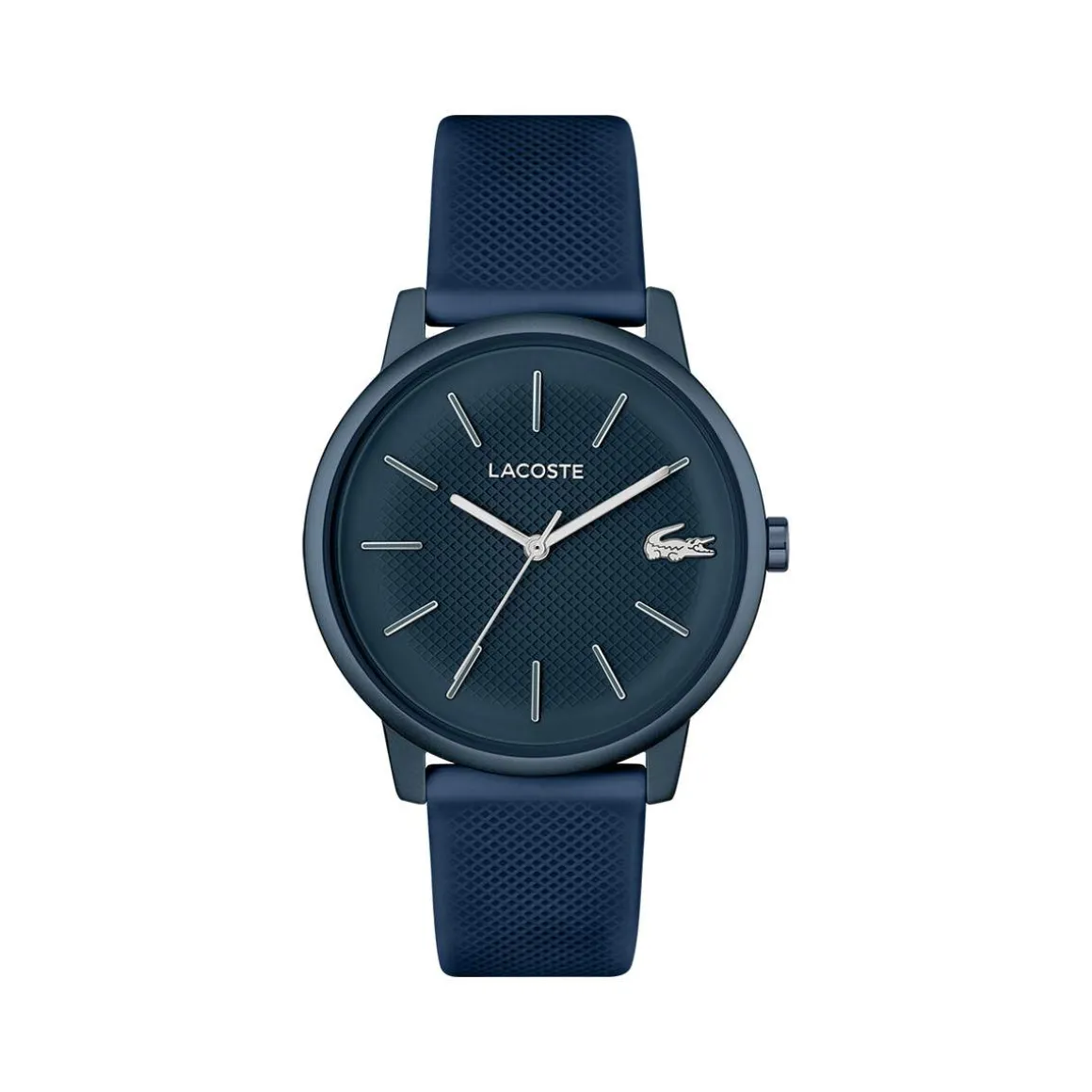 Montre LACOSTE.12.12 move TR90 bleu homme bracelet silicone bleu
