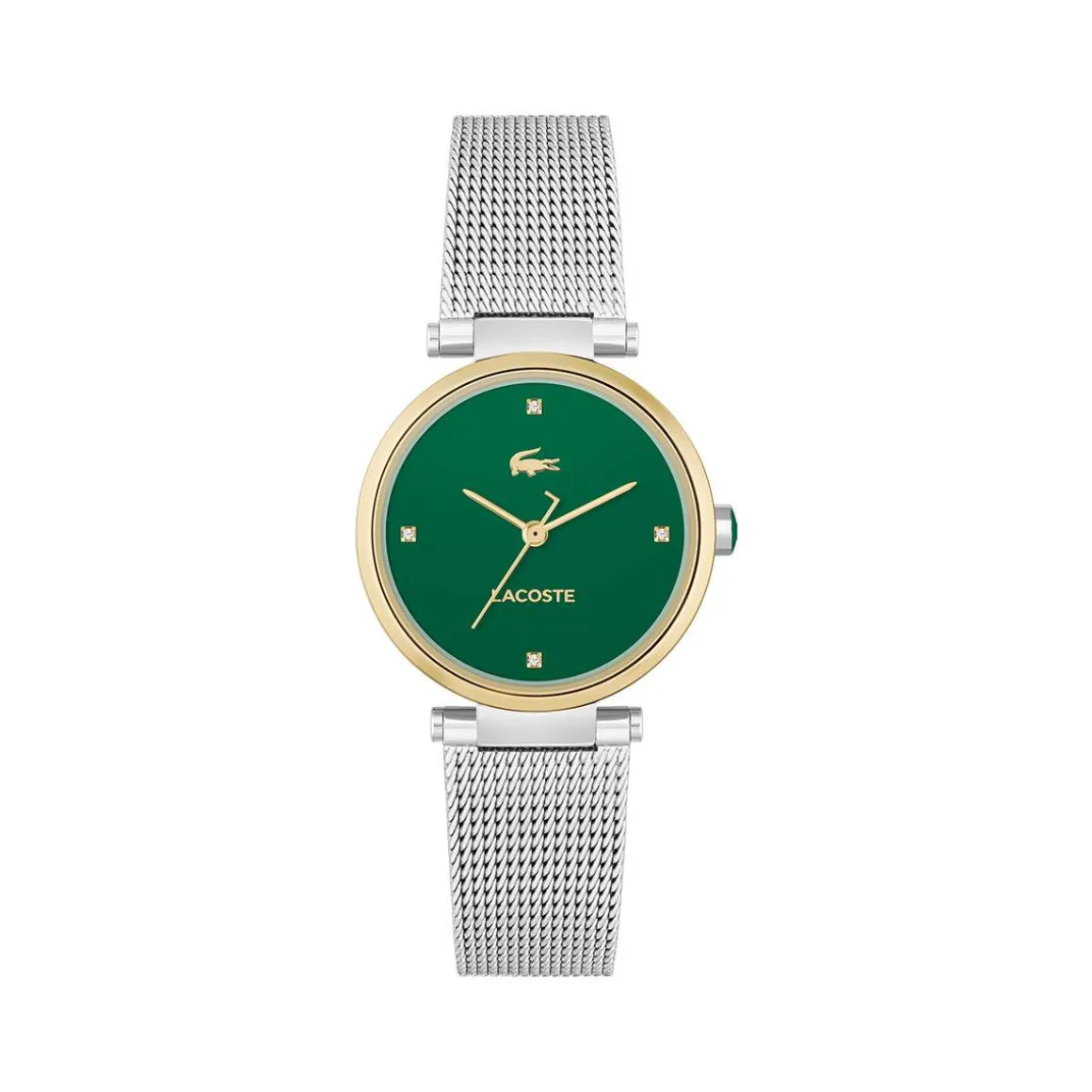 Montre LACOSTE orba femme bracelet acier gris