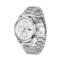 Montre LACOSTE replay homme bracelet acier inoxydable gris