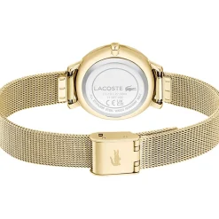 Montre LACOSTE suzanne femme bracelet acier jaune