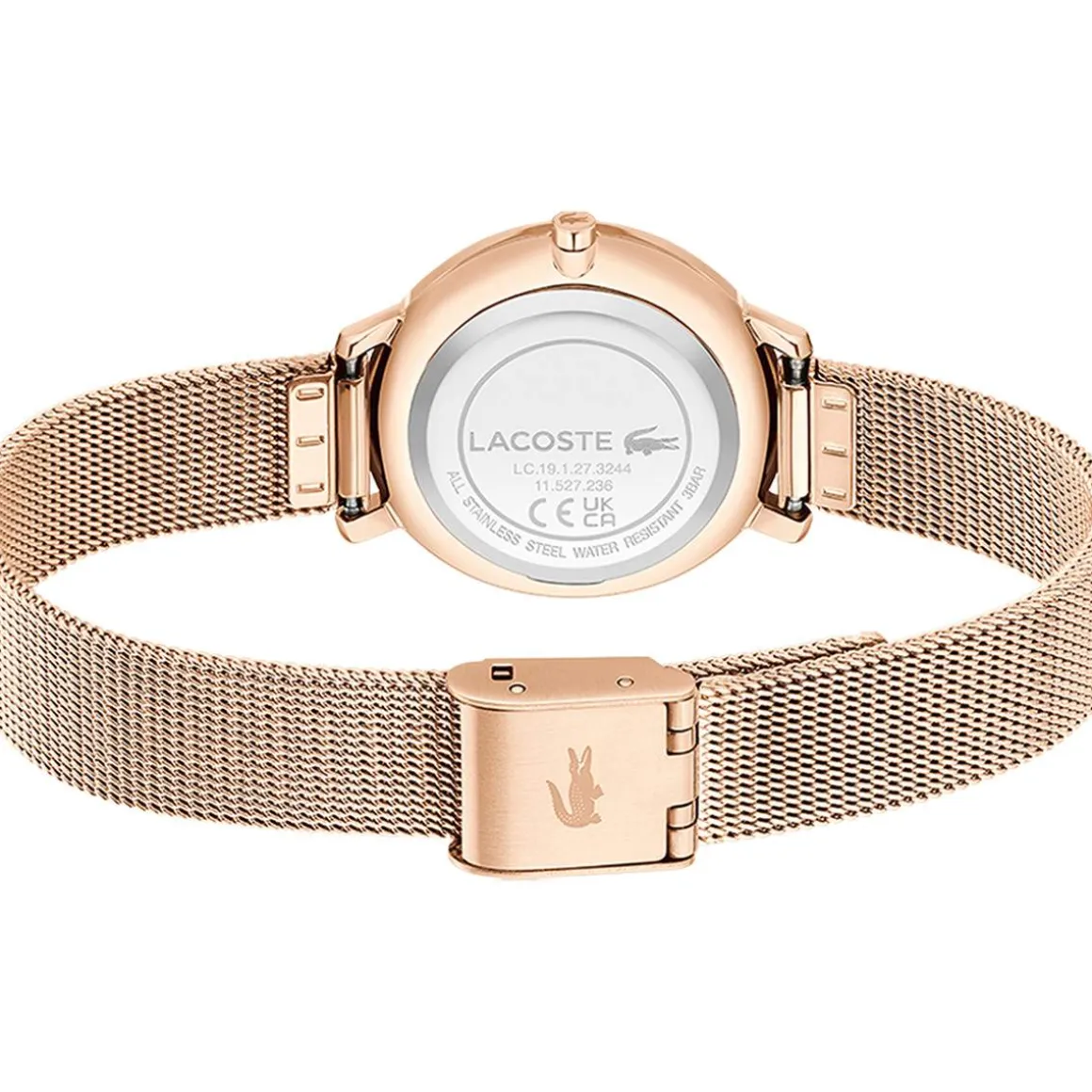Montre LACOSTE suzanne femme bracelet acier rose