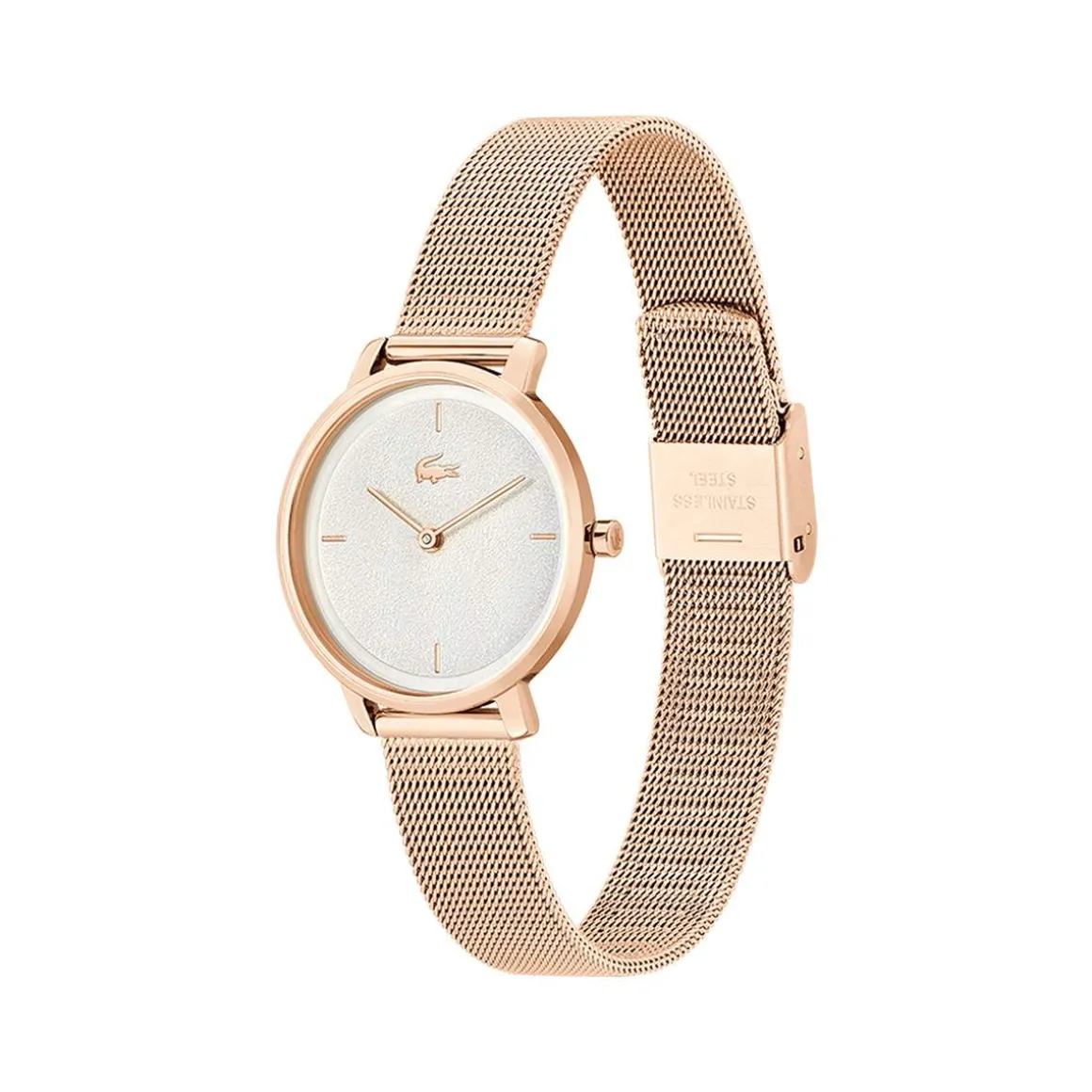 Montre LACOSTE suzanne femme bracelet acier rose