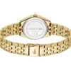 Montre LACOSTE Tuilerie femme bracelet acier doré jaune