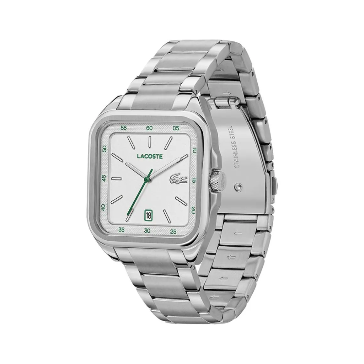 Montre LACOSTE.12.12 up homme bracelet acier inoxydable