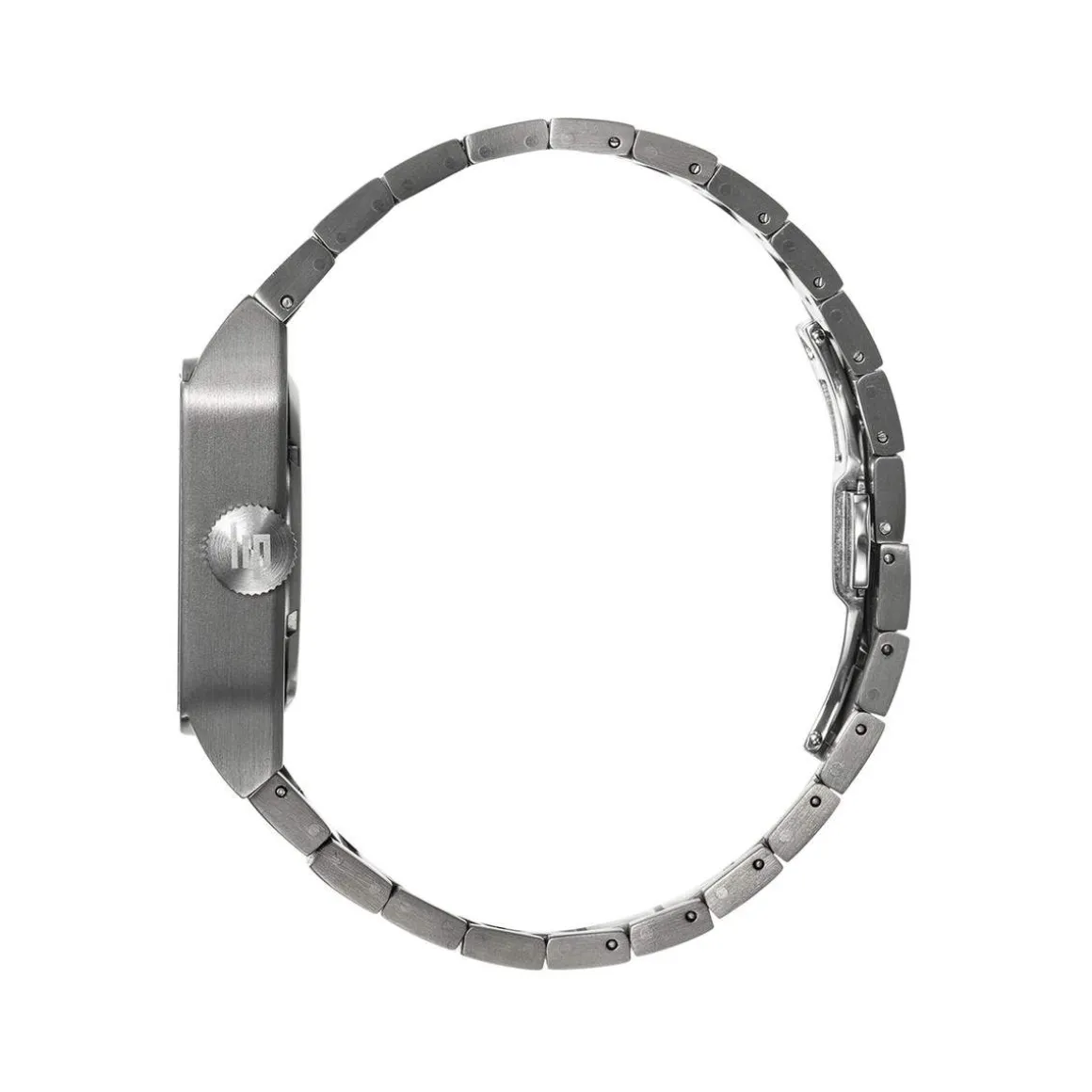 Montre LIP Big Titane homme automatique acier bracelet titane gris