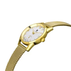 Montre Lip femme acier doré