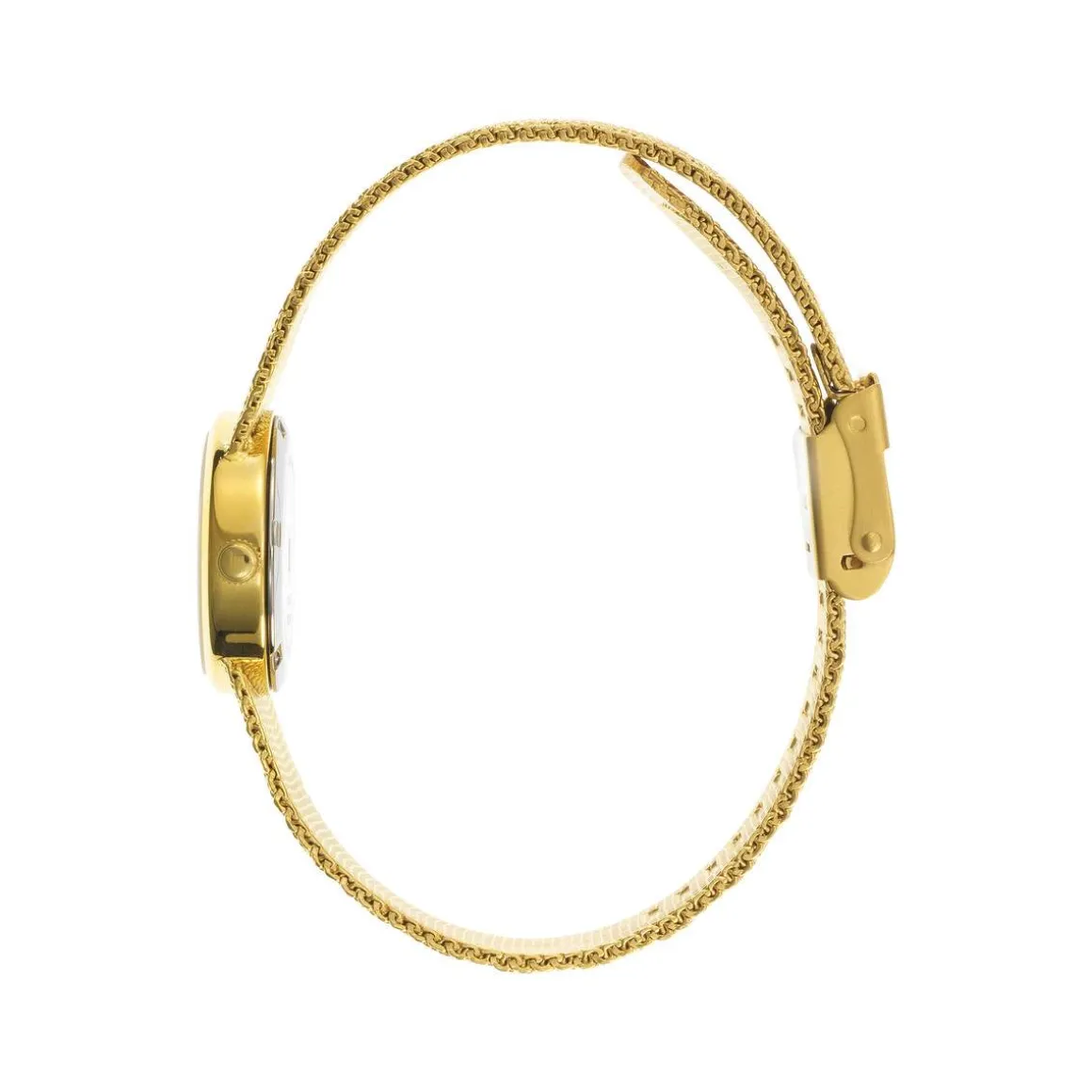 Montre LIP Henriette femme bracelet métal doré