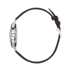 Montre Lip Himalaya homme acier bracelet cuir