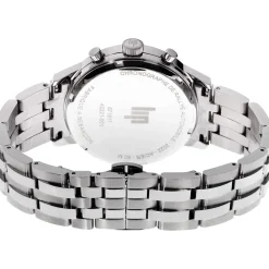 Montre Lip homme acier bracelet chromé