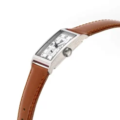 Montre Lip homme acier cuir marron