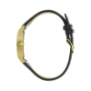 Montre LIP homme analogique, bracelet cuir marron