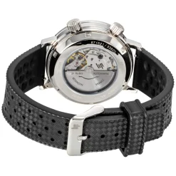 Montre Lip homme automatique acier caoutchouc noir