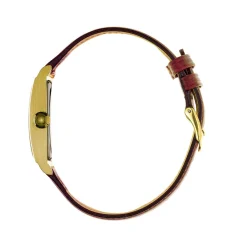 Montre Lip homme cuir acier doré