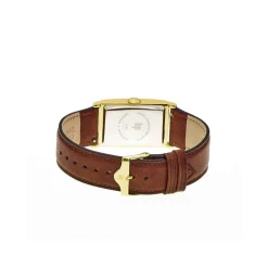 Montre Lip homme cuir acier doré