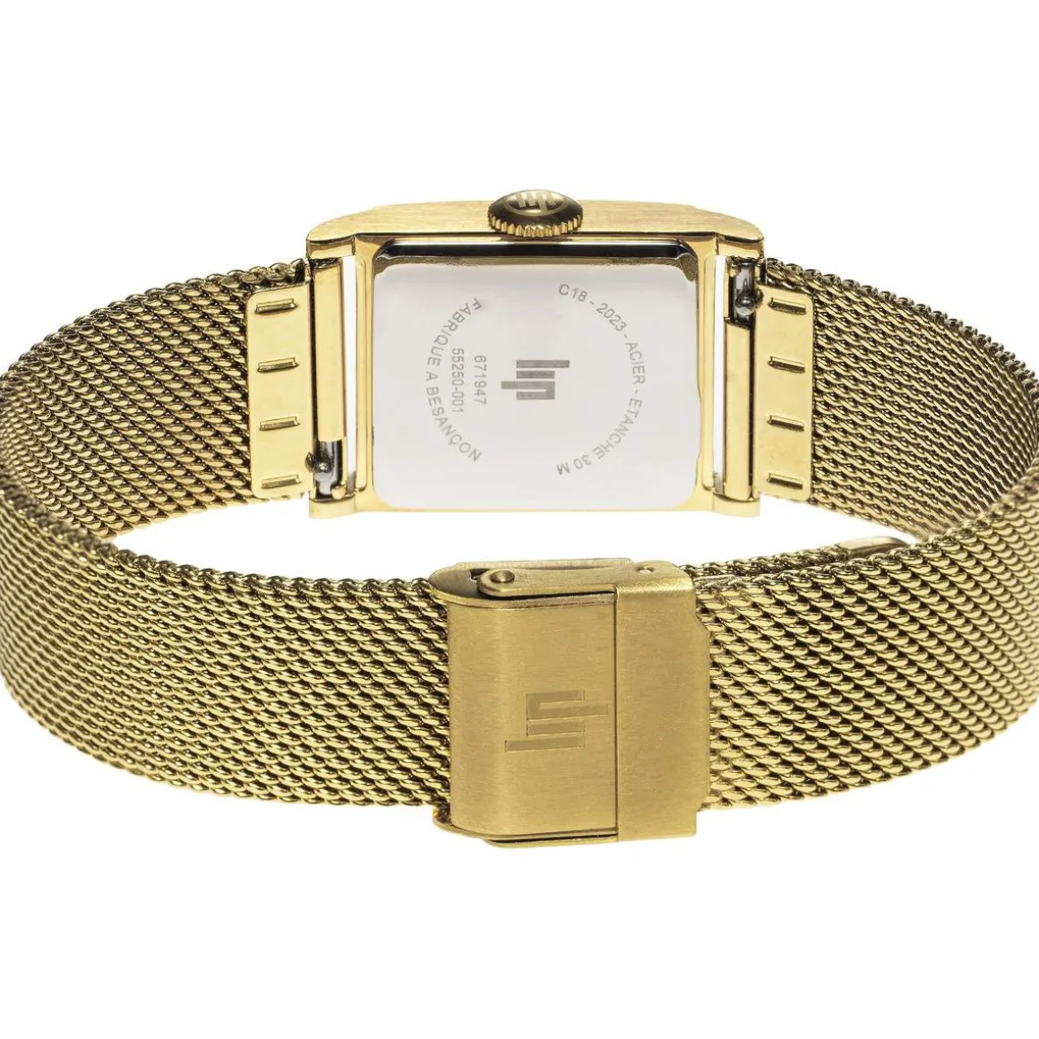 Montre LIP LIP churchill femme bracelet acier inoxydable doré