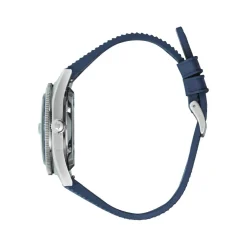 Montre LIP MANUFACTURE nautic 666 mixte automatique, bracelet silicone bleu