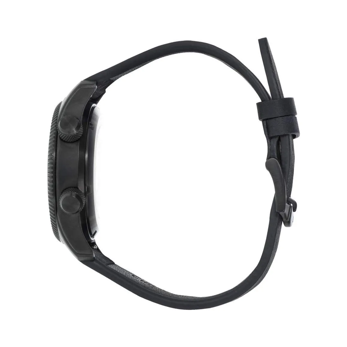 Montre LIP MANUFACTURE type 14 homme automatique, bracelet cuir noir
