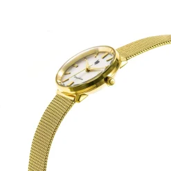 Montre Lip mixte acier doré