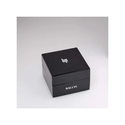 Montre Lip Rallye homme automatique acier bracelet cuir noir