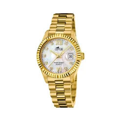 Montre LOTUS Freedom femme bracelet acier doré
