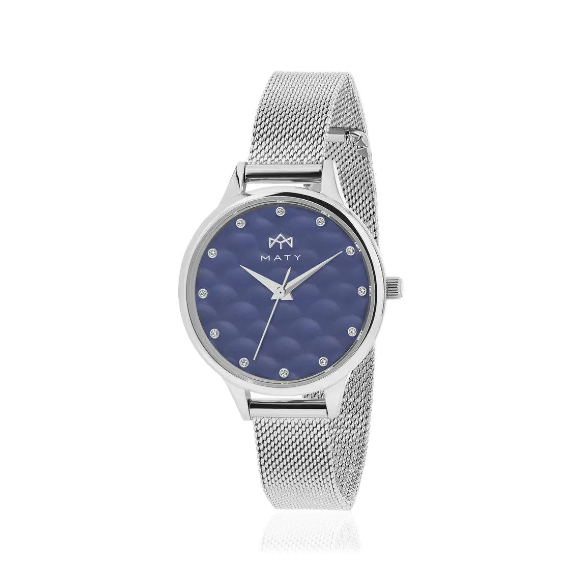 Montre MATY femme, bracelet acier inoxydable