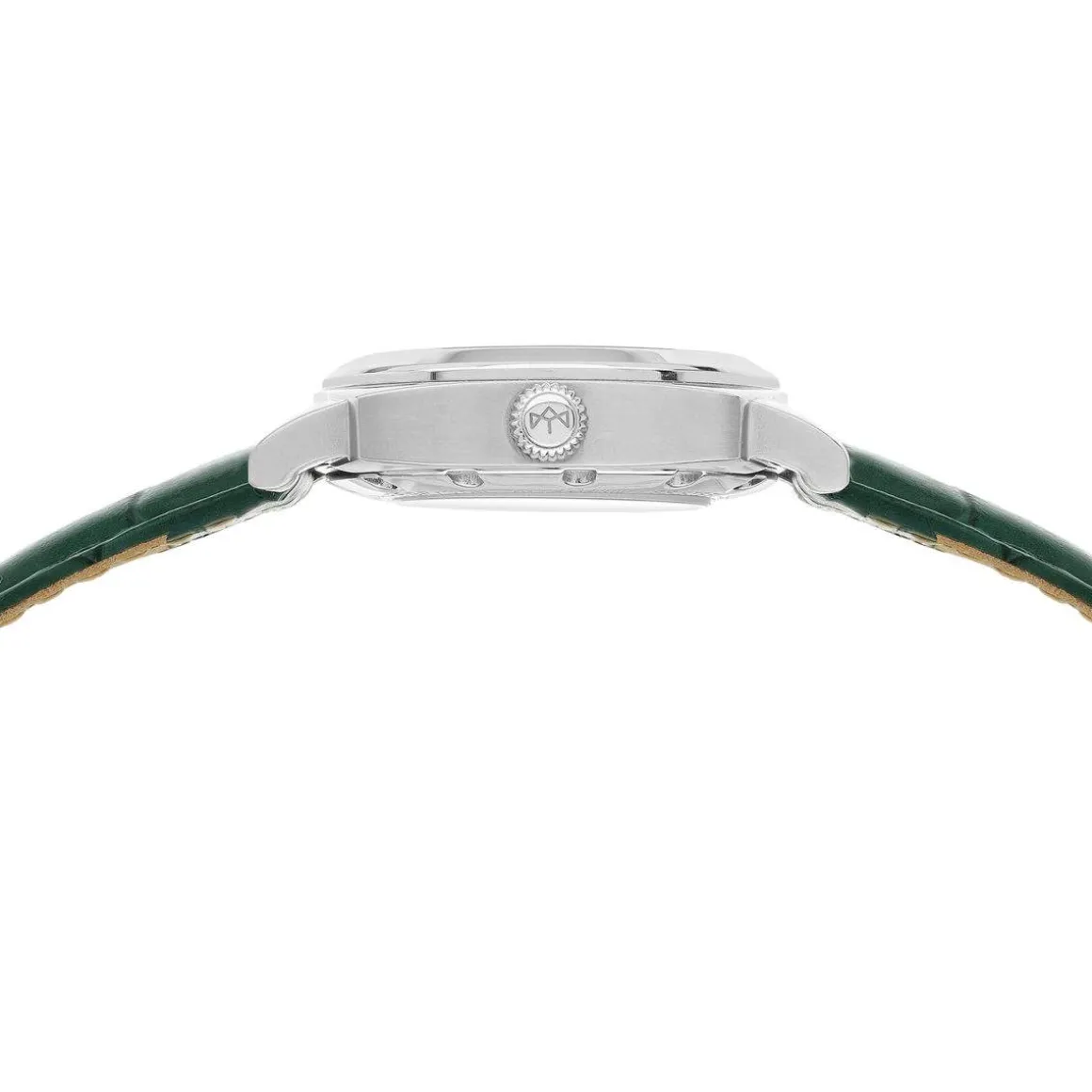 Montre MATY GM automatique cadran vert bracelet cuir vert
