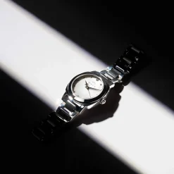 Montre MATY GM cadran nacre bracelet acier