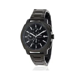 Montre MATY homme, bracelet acier inoxydable noir
