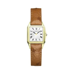 Montre MICHEL HERBELIN Luna femme bracelet cuir marron