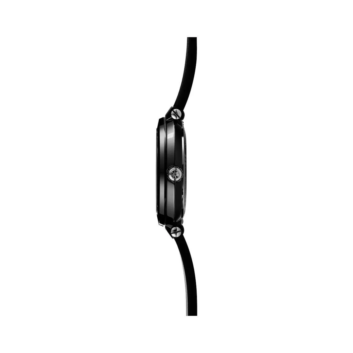 Montre MICHEL HERBELIN Newport femme automatique, bracelet silicone noir