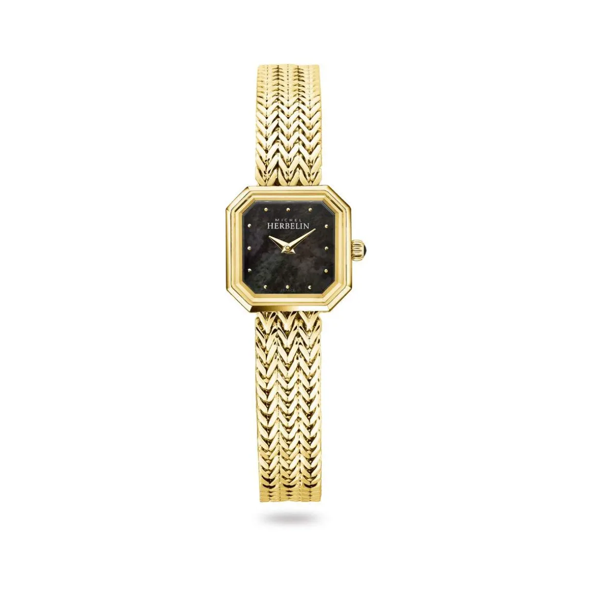 Montre MICHEL HERBELIN Octogône femme acier doré